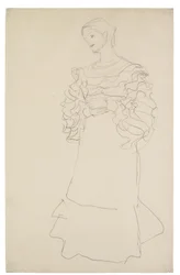 Bildnis Magda Mautner-Markhof (Studie)