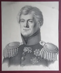 Porträt von Prinz Dmitriy Vladimirovich Golitsyn 1771-1844, 1820er Jahre