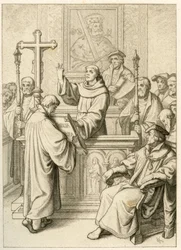 Martin Luther wird zum Doktor der Heiligen Schrift promoviert