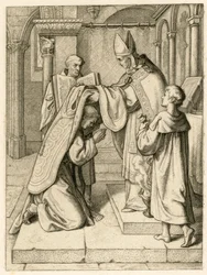 Martin Luther wird zum Priester geweiht