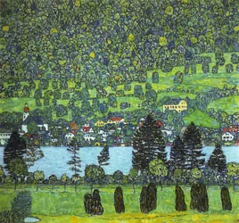 Klimt - Unterach am Attersee, 1916