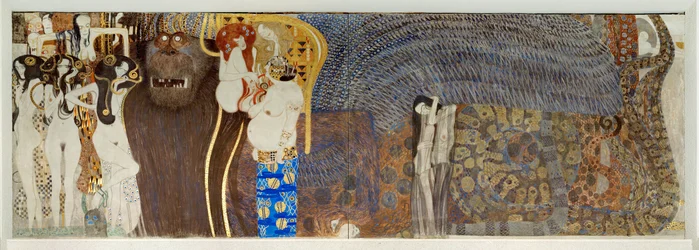 Der "Beethovenfries", (Detail)