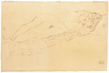 Zwei liegende Nackte, ca. 1913