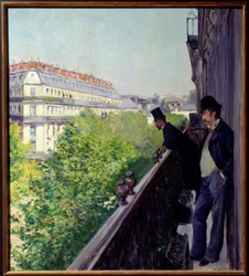 Ein Pariser Balkon im Jahr 1880