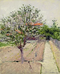 Blühender Apfelbaum, ca. 1885