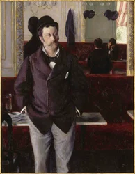 In einem Café, 1880