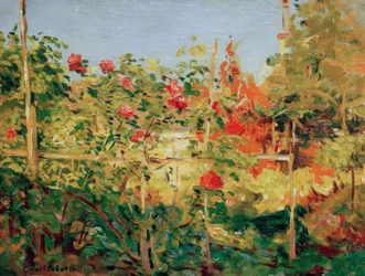 Garten in Trouville