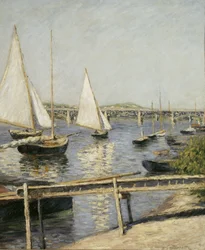 Segelboote in Argenteuil, ca. 1888