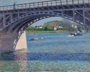 Die Brücke von Argenteuil und die Seine