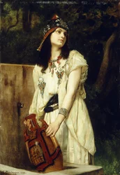 Eine Frau mit einer Urne, 1888