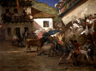 Stiere in Lezo
