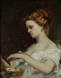 Eine Frau mit Schmuck, 1867