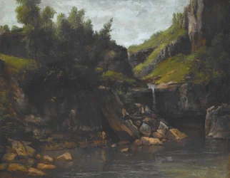 Wasserfall in einer Felslandschaft