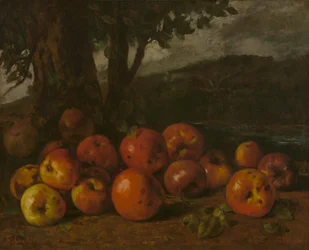 Courbet - Stillleben mit Äpfeln, 1872