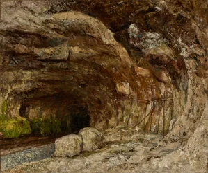 Grotte von Sarrazine bei Nans-sous-Sainte-Anne