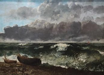 Das stürmische Meer