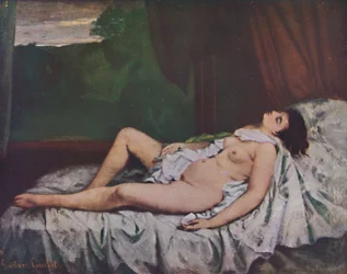 Liegender Akt, Mitte 19. Jahrhundert, 1937