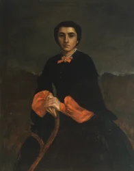 Porträt einer Frau: Juliette Courbet