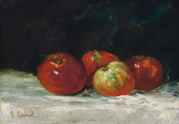 Rote Äpfel, 1872