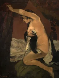 Studie für Venus in Venus und Psyche, 1865