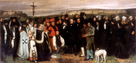 Das Begräbnis in Ornans, 1850
