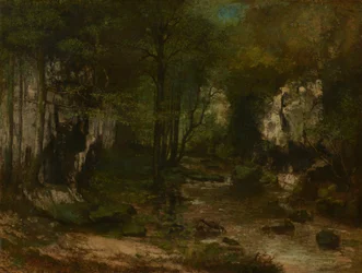 Der Bach (Der Bach von Puits-Noir; Tal der Loue)