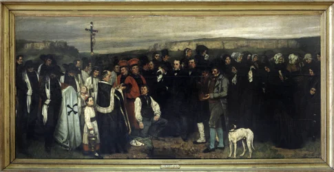 Ein Begräbnis in Ornans - Musée d
