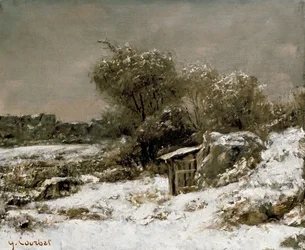 Winterszene, 19. Jahrhundert