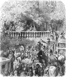 Ein Block auf der Straße, 1872