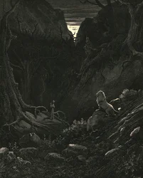 Ein Löwe kam, gegen mich wie es erschien, um 1890