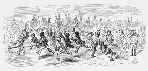 Barnes Common - Rufen der Kutschen, 1872