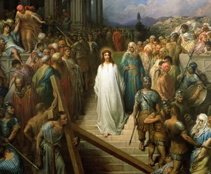 Christus verlässt das Prätorium, zwischen 1874 und 1880.