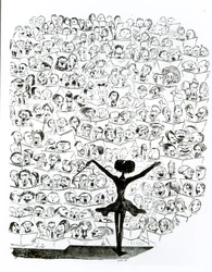 Konzert der Philharmonischen Gesellschaft, Karikatur von Hector Berlioz aus 