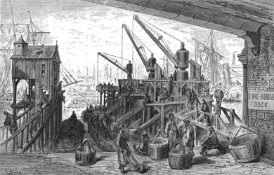 Limehouse Dock, 1872