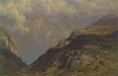 Gebirgige Landschaft