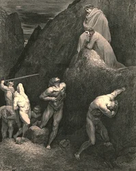 Nun sieh, wie ich mich aufschlitze! Siehe! Wie ist Mahomet verstümmelt!, ca. 1890