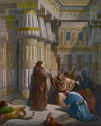 Pharao ruft Moses