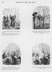 Humorvolle und groteske Skizzen von Gustave Doré