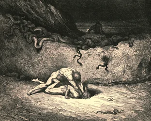 Dieser Luftgeist ist Schicchi, in ähnlicher Stimmung der zufälligen Bosheit lässt er immer noch seinen Ärger aus, ca. 1890