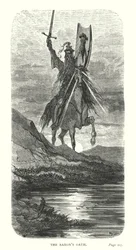 Der Eid des Barons (Gravur)