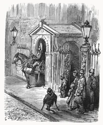 Die Horse Guards, 1872