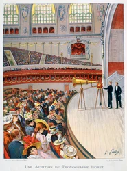 Phonographen- oder Grammophonausstellung, 19. Jahrhundert
