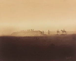 Kavalleriemanöver, Camp de Châlons, 1857