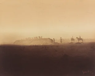 Kavalleriemanöver, Camp de Châlons, 1857