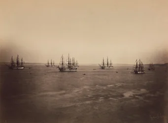 Die französischen und englischen Flotten, Cherbourg, August 1858
