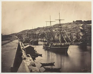 Der Hafen und die Stadt Sète-Mittelmeer