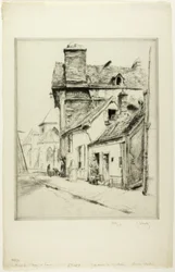 Die Apsis von St. Remy von Troyes