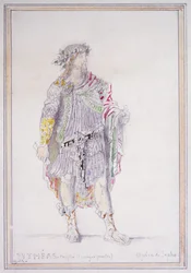 Pythéas, Verschwörer und betrunkener Parasit, Charakter aus Opéra de Sapho