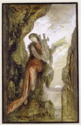 Sappho auf der Klippe
