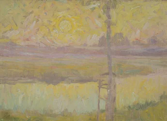 Garten in Laethem-Saint-Martin, ca. 1910